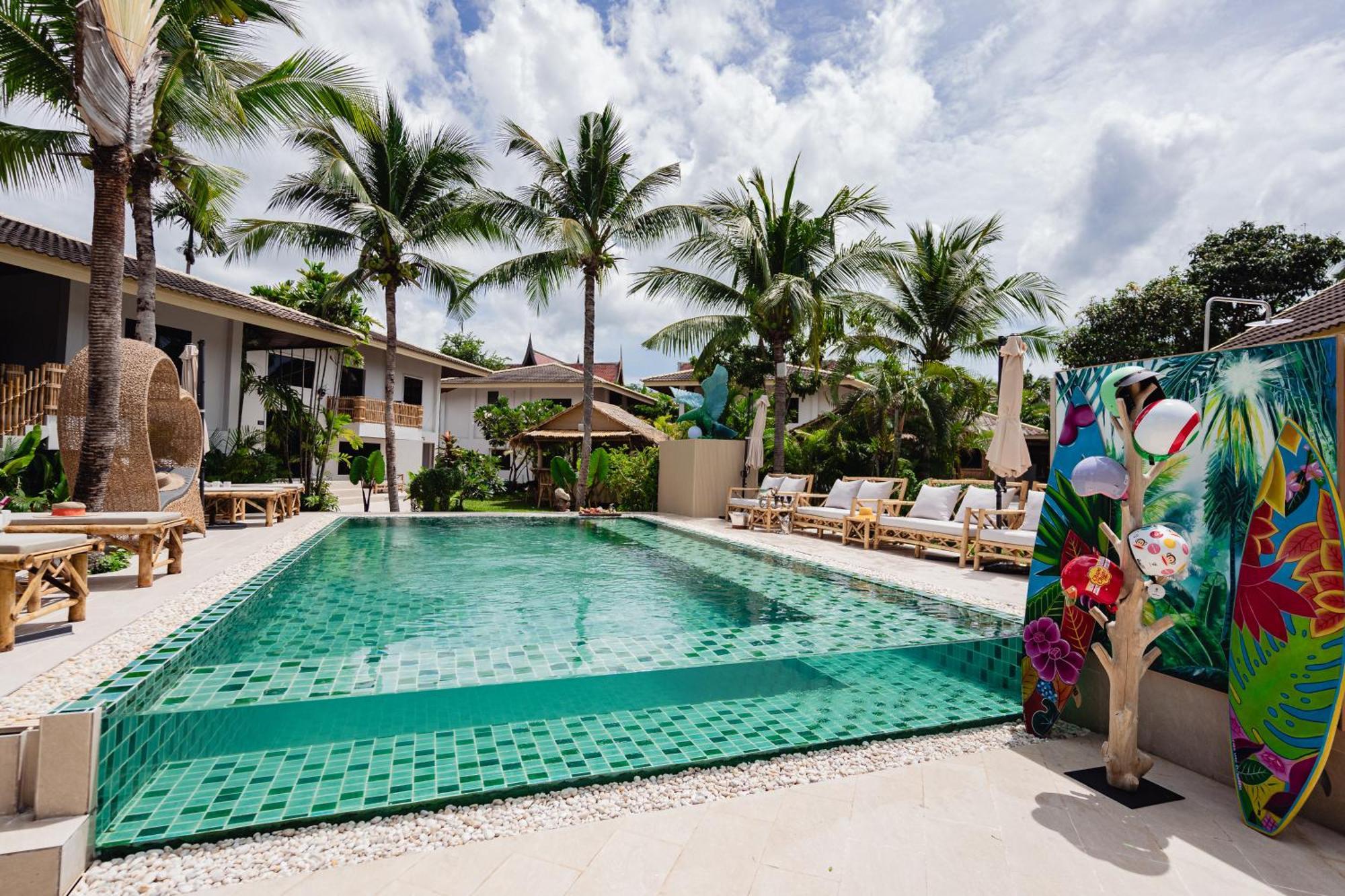 Tulum Villa Resort Амфо Ко-Самуй Экстерьер фото